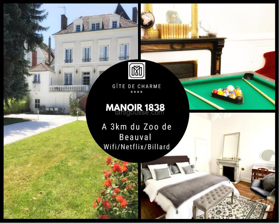 Manoir 1838 à Saint-Aignan